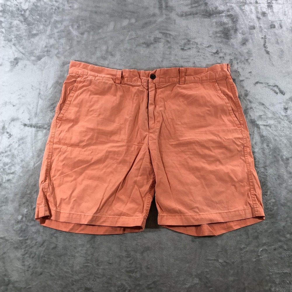 Polo Ralph Lauren Swim Trunks Mens 38 Pink Twill Mesh Lined Back Pockets Beach